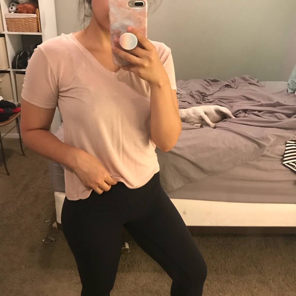 Pink Brandy Melville V- Neck 🌷